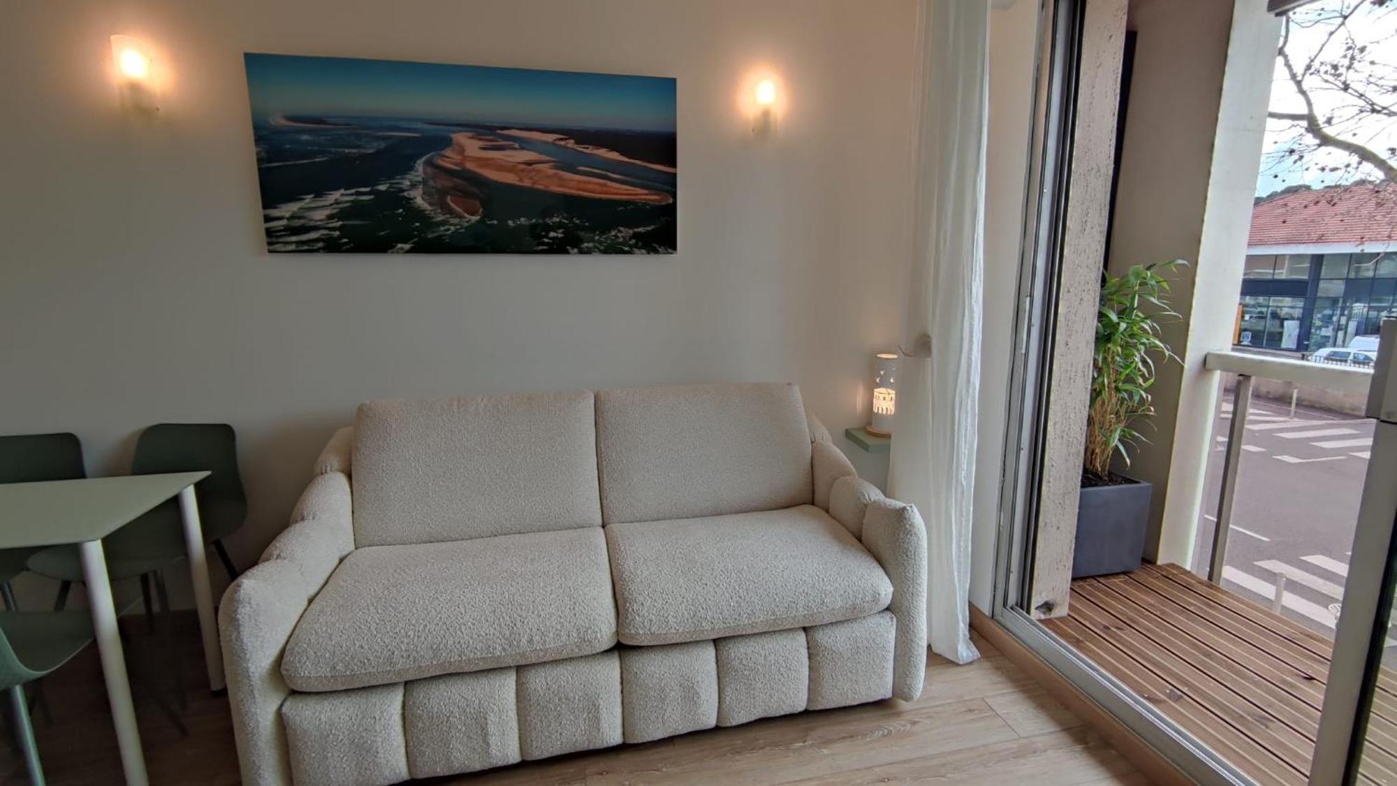Studio Avec Parking Centre-Ville Face A La Gare Plage & Commerces Arcachon Exterior photo